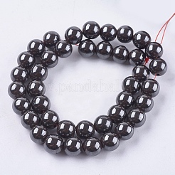 Magnetische synthetische Hämatitkornen Stränge&nbsp;G-Q893-10mm