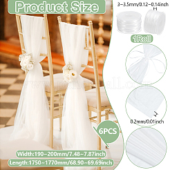 6 Stück Polyester-Schnürsenkel&nbsp;AJEW-WH0816-552C