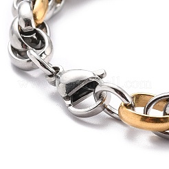 Bracelet chaîne en acier inoxydable 304 pour hommes et femmes&nbsp;BJEW-Z011-19GP