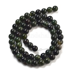 Brins de perles de jade canadien naturel&nbsp;G-NH0029-01A