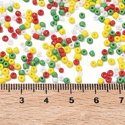 4 Farbige Weihnachtsperlen&nbsp;SEED-X0058-03A