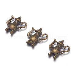Colgantes de la aleación de estilo tibetano&nbsp;PALLOY-A10581-AB-NF