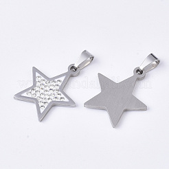 201 Edelstahlanhänger&nbsp;STAS-N089-96P