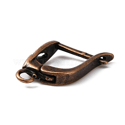 Risultati dell'orecchino a cerchio in ottone 6 pz&nbsp;KK-WH0047-52R