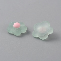 Cabochons aus durchscheinendem Harz mit Frühlingsmotiv&nbsp;RESI-TAC0016-10B