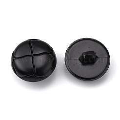 1-Loch-Plastikknöpfe&nbsp;BUTT-WH0027-03B-01