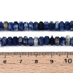 Natur Sodalith Perlen Stränge&nbsp;G-N357-14A-03