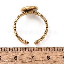 Manschettenringkomponenten aus Edelstahl 304 mit Blume&nbsp;STAS-P454-05B-G