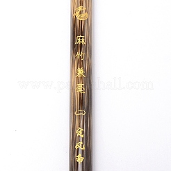 Chinesische kalligraphiepinsel aus bambus&nbsp;AJEW-WH0237-52B