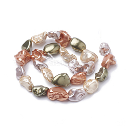 Chapelets de perles de coquille&nbsp;PEAR-Q008-12A
