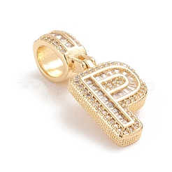 Colgante micropavé cubic zirconia de latón&nbsp;ZIRC-G165-13G-P