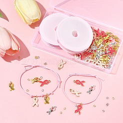 DIY-Kits zum Herstellen von Wachsarmbändern&nbsp;DIY-FS0008-54