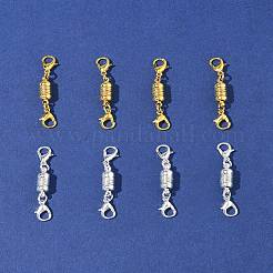 8 Set Messing-Magnetverschlüsse-Konverter&nbsp;KK-FS0001-54