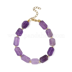 Bracelets en perles d'améthyste naturelle pour femmes&nbsp;BJEW-JB14156-02