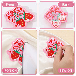 18 Stück Polyester-Stickerei-Applikationen zum Aufnähen.&nbsp;DIY-CA0008-01