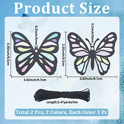 Schmetterling Eisen große Anhänger&nbsp;IFIN-CN0001-05