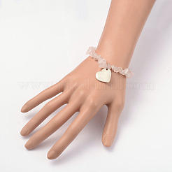 Braccialetti di fascino della pietra preziosa naturale&nbsp;BJEW-JB01964