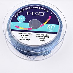 Fil d'acier rond à 7 brin recouvert de nylon&nbsp;TWIR-T002-01B-06