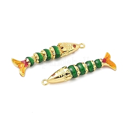 Pendentifs en laiton zircone cubique&nbsp;KK-G539-02G-03