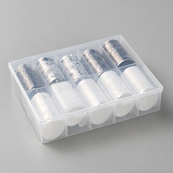 10 Rolle Nagelfolie mit Blumenmotiv aus Haustierspitze. Blumen-Transferpapier&nbsp;STIC-WH20010-16C