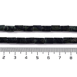 Fili naturali di perle di diaspro di kambaba&nbsp;G-C128-A07-01