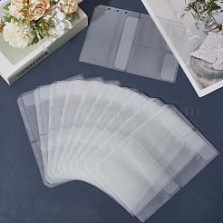12 x PVC-Aufbewahrungstasche mit Bleistiftkettenetui&nbsp;DIY-SP0004-60B