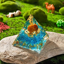 Lila Aventurin-Kristallpyramidendekorationen&nbsp;JX070A