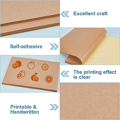 Pegatinas de papel kraft&nbsp;AJEW-BC0005-32