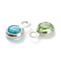 Breloques en verre à facettes&nbsp;KK-F826-05P