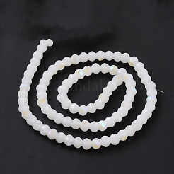 FilI di perline in vetro placcato&nbsp;EGLA-A034-J6mm-L08