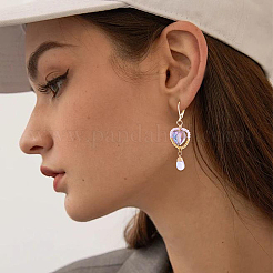 50 pièce de boucles d'oreilles à levier en acier inoxydable 304&nbsp;STAS-BBC0011-12