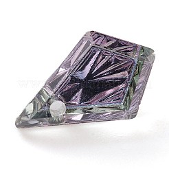 Geprägte Glas Strass Anhänger&nbsp;GLAA-J101-01A-001VL