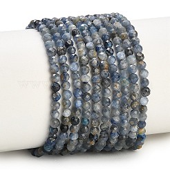 Natürliche Kyanit-Cyanit-Disthen-Perlenstränge&nbsp;GG-CBABEF5-A01-3mm-A