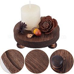 2 Stück Holz-Ausstellungssockel&nbsp;WOOD-WH20001-18