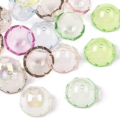 20 Stück UV-beschichtete Acryl-Perlenkappen&nbsp;OACR-FS0002-44