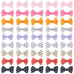 90 Stück 9 Farben Polyester Ornament Zubehör&nbsp;DIY-TA0012-70