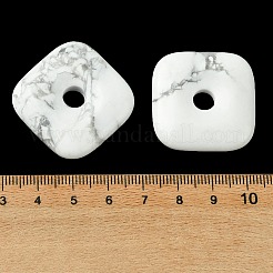 Natürliche Howlith Anhänger&nbsp;GG-D003-B02-15