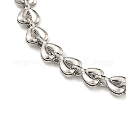 Gliederkettenarmbänder aus 304 Edelstahl für Damen&nbsp;BJEW-S153-11P