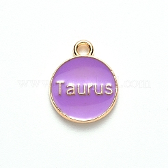 Pendentifs d'émail en alliage&nbsp;X-ENAM-S124-01B-01C
