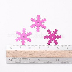 Schmuckzubehör Kunststoff Paillette / Pailletten Perlen&nbsp;PVC-E001-04-YD03