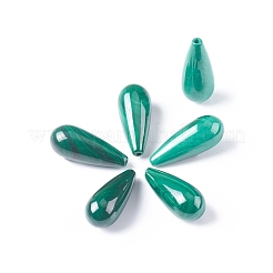 Perline malachite naturali&nbsp;X-G-E557-14C