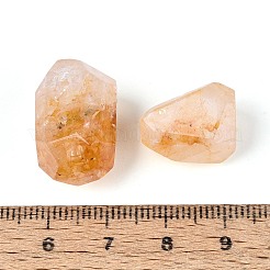 Natürliche gelbe Hämatoidquarz-/Goldene Heilerquarzperlen&nbsp;G-N360-11A-03