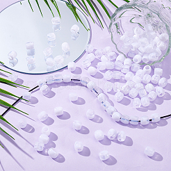 120 pz perline europee in plastica ABS imitazione perla&nbsp;FIND-SC0022-06
