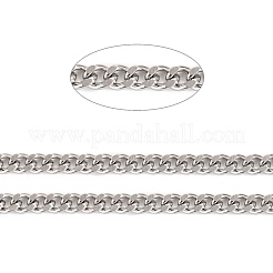 Anlaufgeschützte kubanische Gliederketten aus Edelstahl 304&nbsp;CHS-K016-03C-P