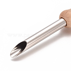 Fresas circulares de acero inoxidable y madera para arcilla&nbsp;TOOL-WH0119-55