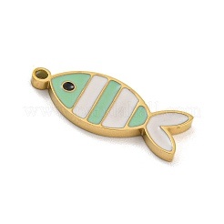 316 chirurgischer Edelstahl Emaille-Anhänger&nbsp;STAS-M073-46G