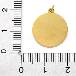 Ionenplattierung (IP) 304 Edelstahl Emaille Anhänger&nbsp;STAS-Z104-03G