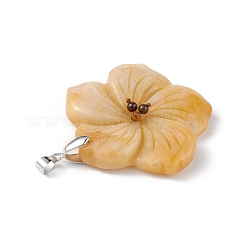 Natürliche Topas Jade große Anhänger&nbsp;G-B040-01P-15