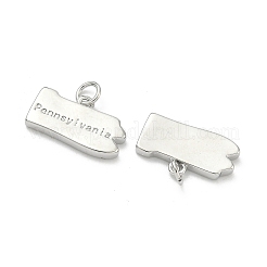 Pendente in ottone&nbsp;KK-D229-22N-P