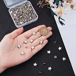 100 Stück Halbrundnieten aus Eisen&nbsp;DIY-CY0002-98P